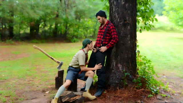 Lumberjack Fucking With Jimmy Fanz And Zac Stevens