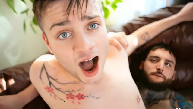 Tony D'Angelo And Ryan Bailey Fucking Brutally On The Couch