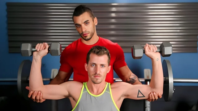 Arad Is Glad To Dominate Shawn Andrews's Asshole