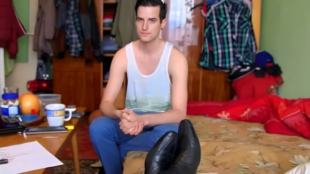 Gaunt Dude With A Tight Butt Gets Screwed In POV