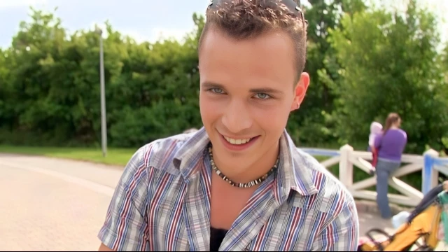 Tacky Tattoos Dude Getting Fucked Outdoors