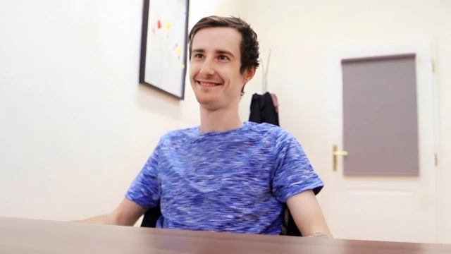 Diry Tattooed Skinny Man Is Jerking And Fucking Like A Pro