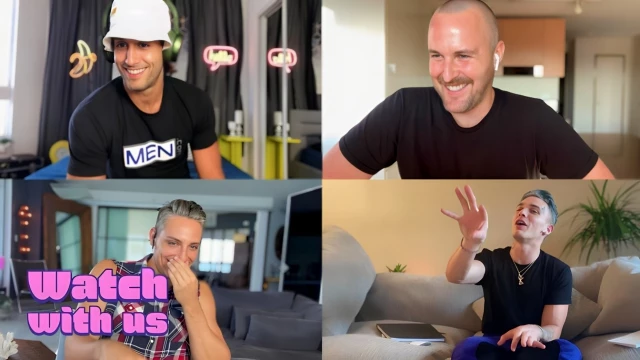 Diego Sans And Luis Rubi Hosting A Watch-along Party