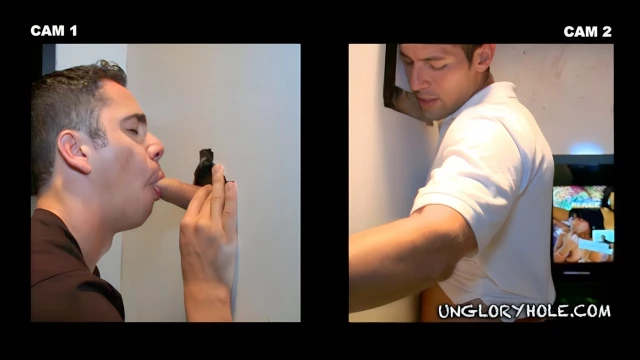 Alexander Garrett And Tyler Ford Enjoy A Fateful Gloryhole Encounter