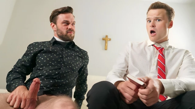 Priest James Fox Fucking A Slutty Lil' Sinner, Brent North