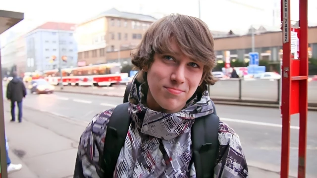 Shaggy-haired Skater Boi Type Takes A Facial After Anal