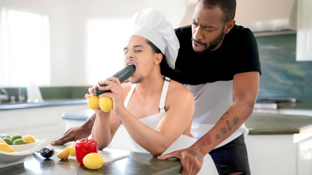 FUcking In The Kitchen With Armond Rizzo And August Alexander