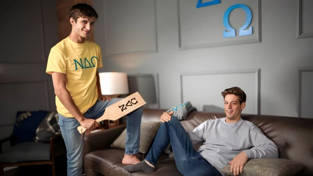 Jock Michael Del Ray Bangs Elliot Finn To Haze Him