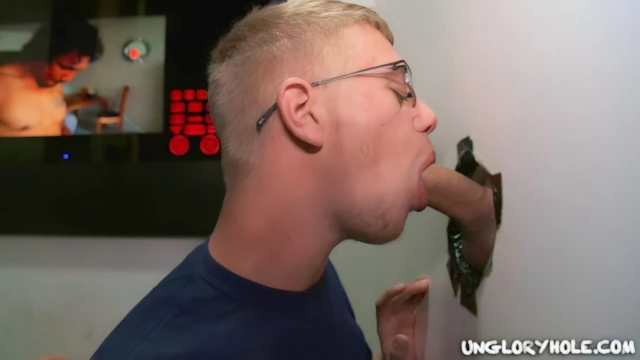 Aaron Felix And Chase In A Tricky Gay Gloryhole BJ Video