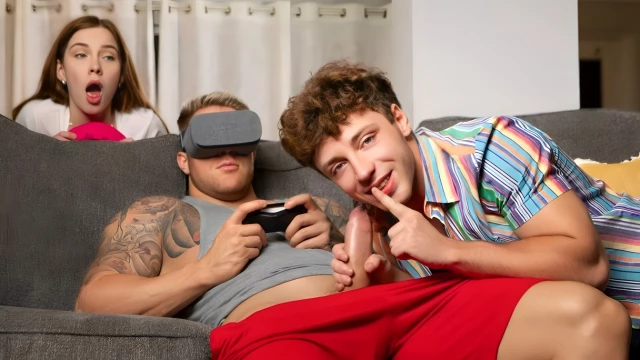 Venus Vixen Gets It On With Two Bisexual Super-studs