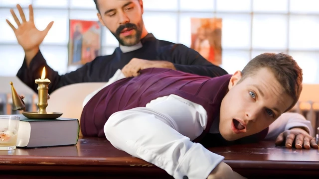 Father Teddy Torres Fucks Church Boy Benjamin Blue