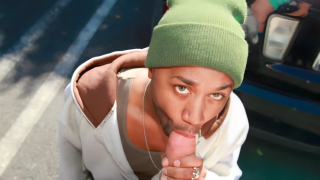 Interracial Outdoor Butt Blasting With Jackson Klein