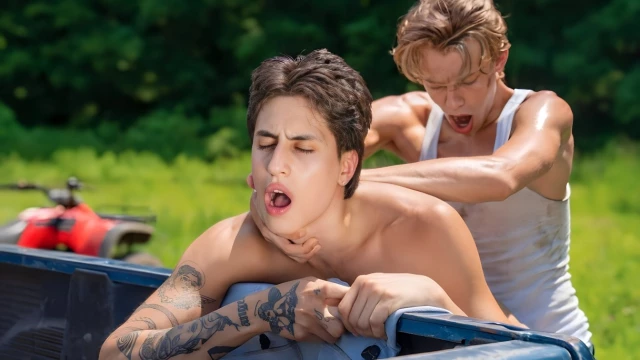 Angel Elias Drives Leo Louis To A Remote Place For Sex
