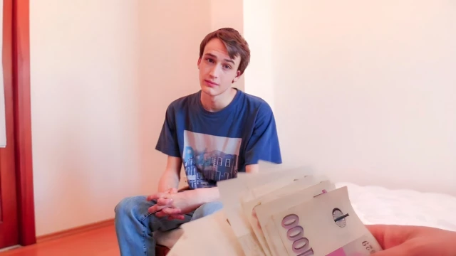 Dorky Debt-ridden Dude Gets Fucked In The Ass In POV