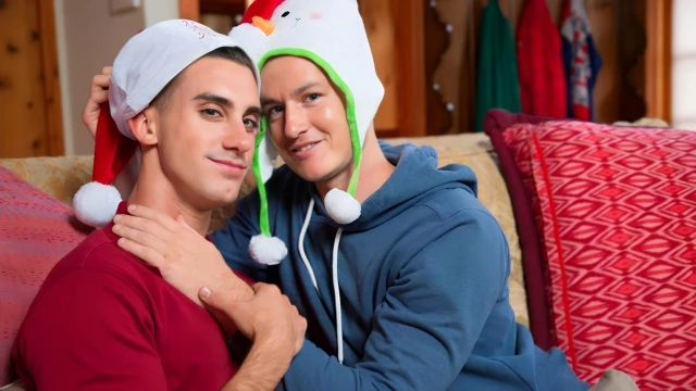Hardcore Christmas Anal Video Starring Ryan Pitt And Nate Stone