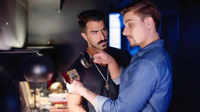 Like The Fugitive, But Gay - Ricky Roman & Francois Sagat Fuck