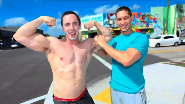 Exhibitionists Ryan Evan And Ryder Vandamm Fucking On The Rooftop