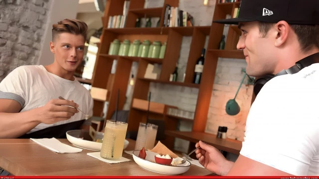 Fast-paced Protected Anal Scene Starring Christian & Ryan