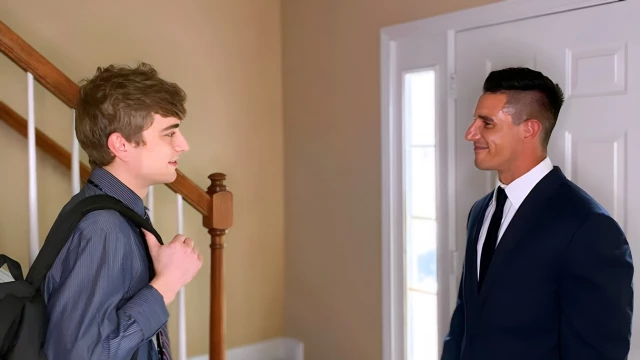 Twink Jason Abarth Power-fucked By His Priest, Jax Thirio