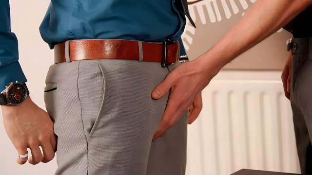 Real-life Coworkers Wind Up Fucking On A Big Black Desk