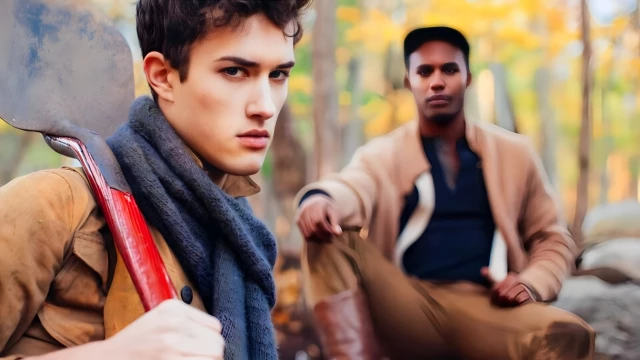 Beautiful Interracial With Jacen Zhu & Sean Ford