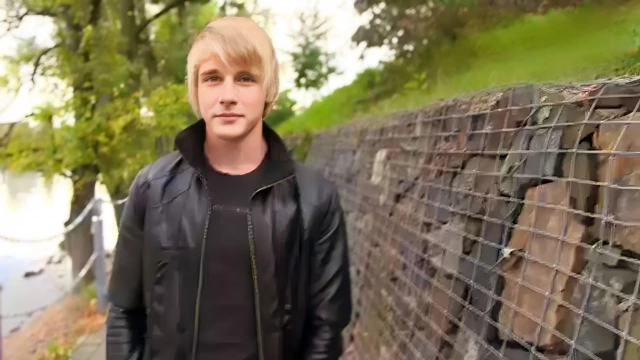 Blond-haired Amateur Fucks Outdoors And Indoors