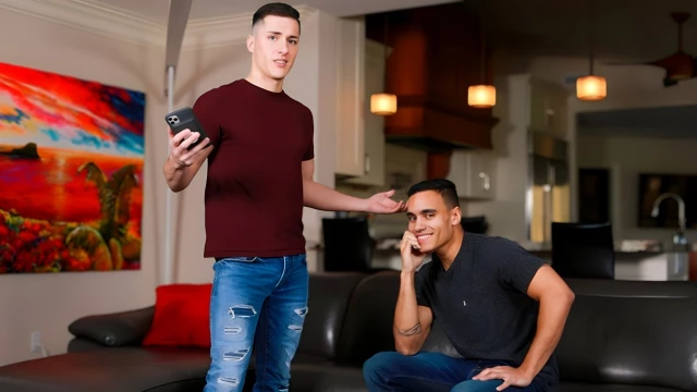 Anthony Moore Fucking Tristan Hunter's Submissive Butt