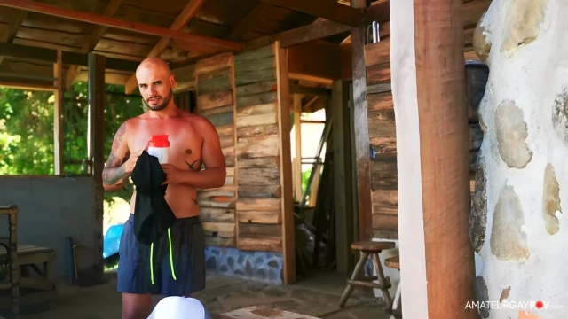 Outdoor Fucking With Romeo Davis In The Sun