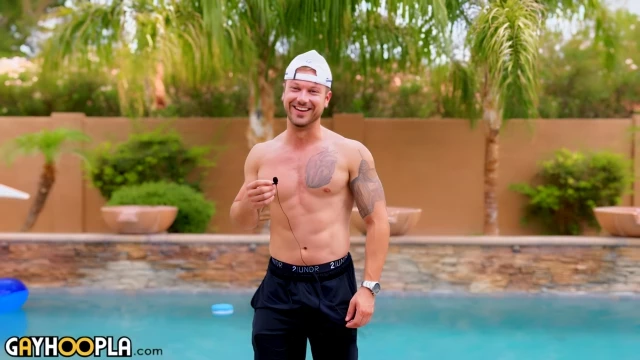 Travis Castro Looks Strong And Jerks Off Like Crazy