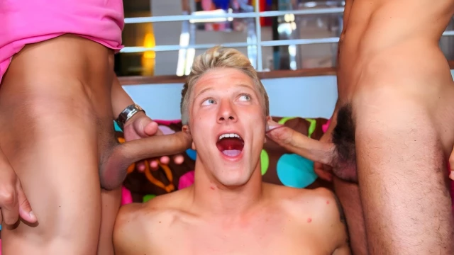 Brazen Boys Pillip And Aubrey Fucking In A Threesome