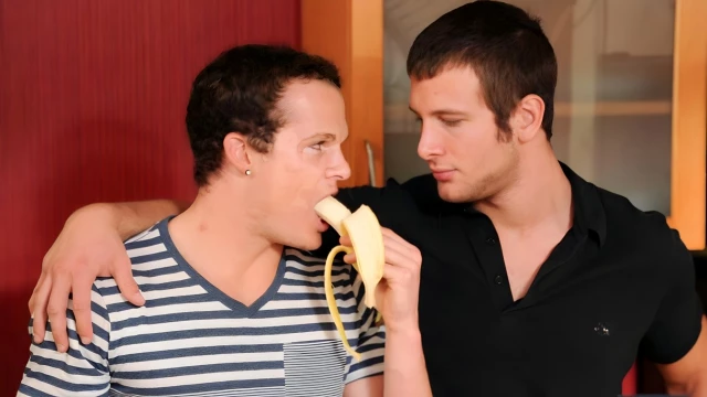 Kitchen Love With Horny Dudes Spencer Fox And Liam Rosso